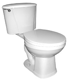 Round Bowl with Overflow Prevention